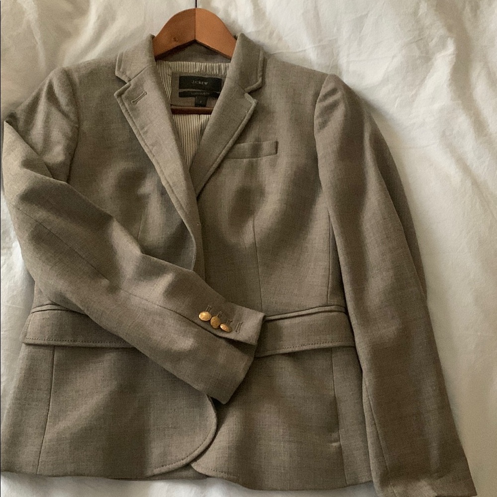 J.Crew Tan Blazer jacket